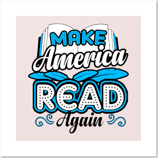 Make America Read Again Book Nerd Posters and Art